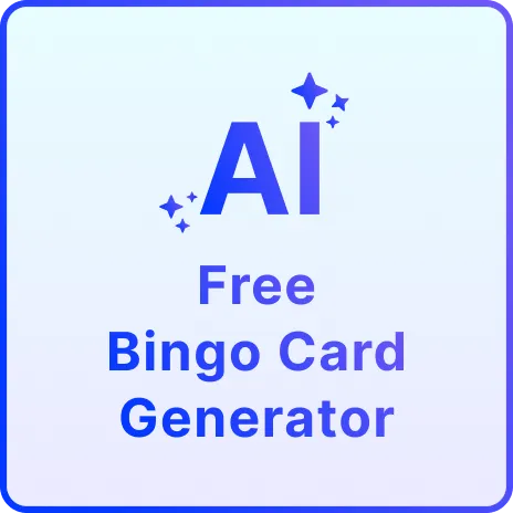 Free AI Bingo Card Generator Create Bingo Card Images Online [ No Signup ]